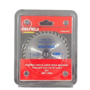 DISCO DE CORTE PARA MADEIRA 110mm 36 DENTES